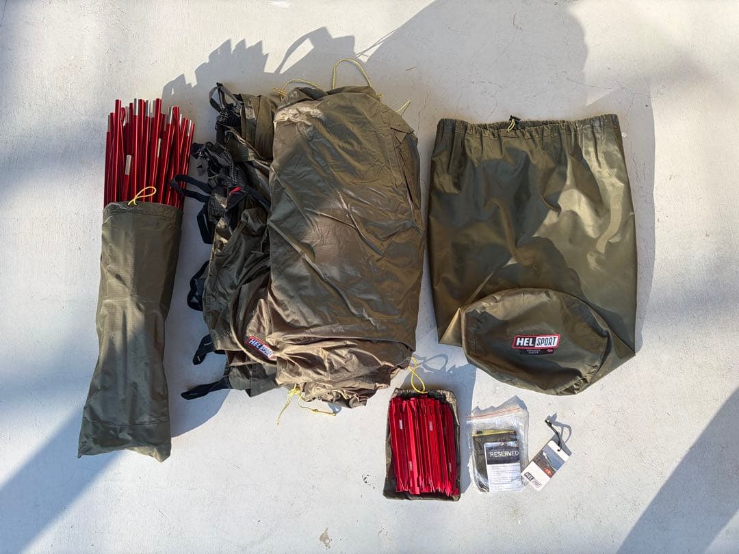 8〜10人 ヘルスポート Helsport バランゲルドームアウターテント