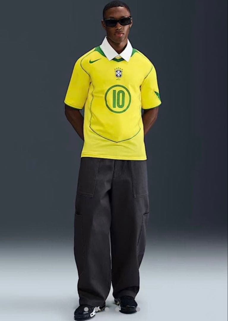 最終値下 NIKE ブラジル代表ユニホーム ロナウジーニョ 復刻