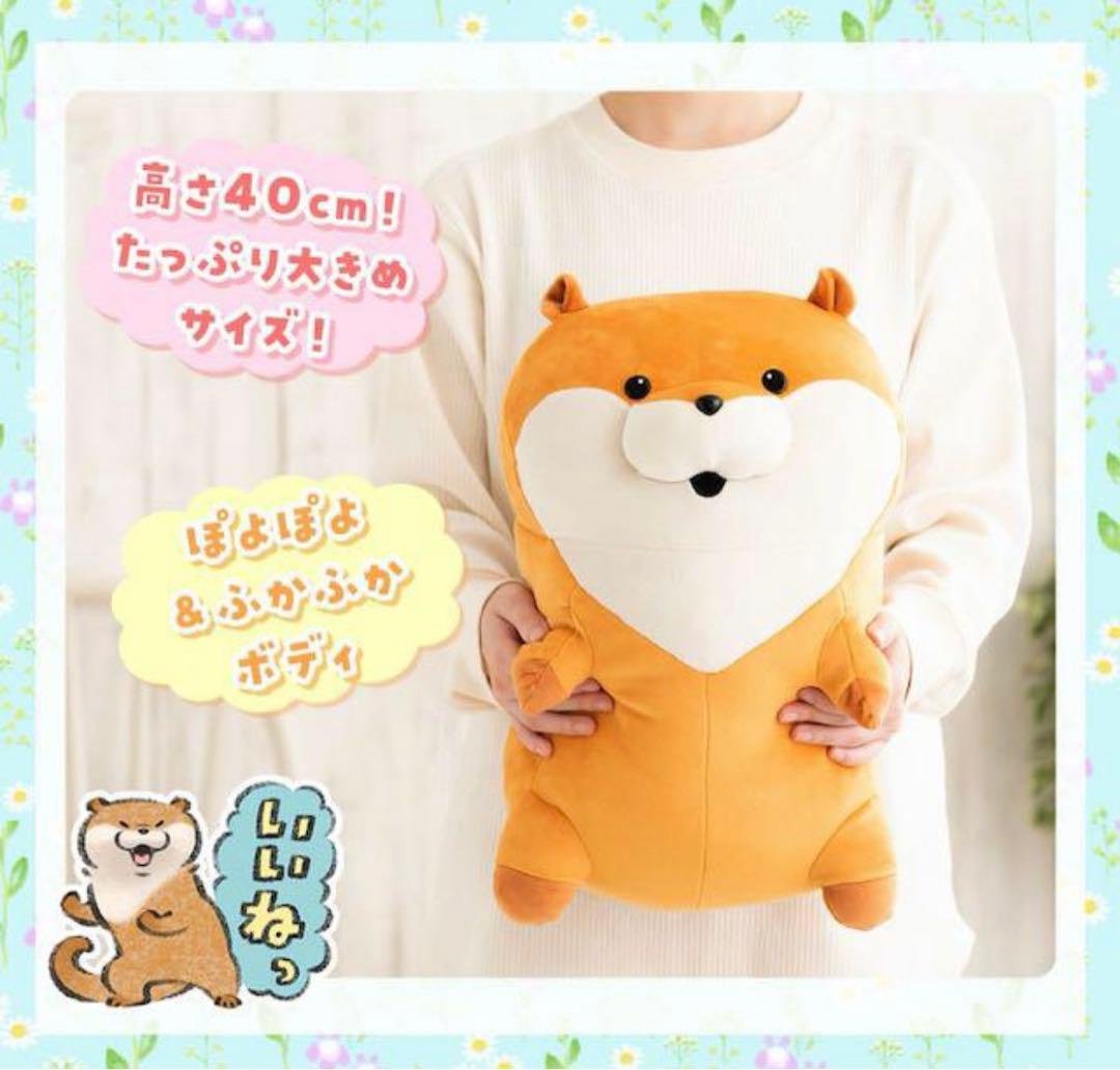 新品 可愛い嘘のカワウソ もちっとぬいぐるみ