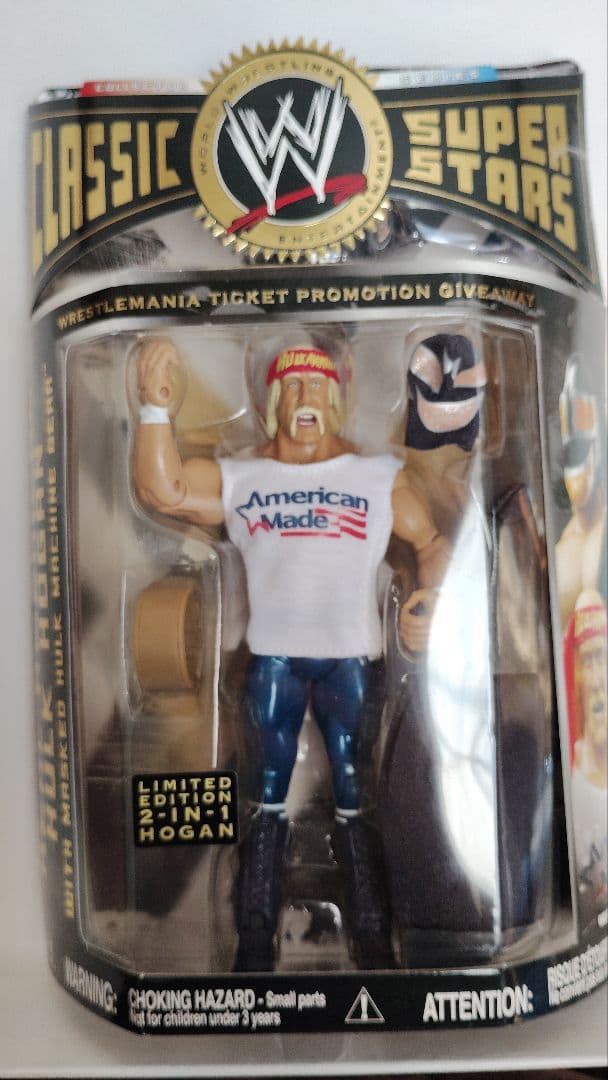 JAKKS社版 WWEフィギュア ハルクホーガン　限定2in1 ハルクマシーン付