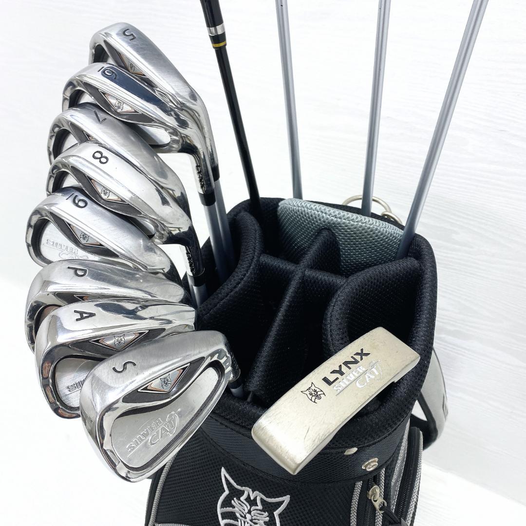 【初心者様推奨‼】 LYNX リンクス メンズ ゴルフクラブ 初心者セット R