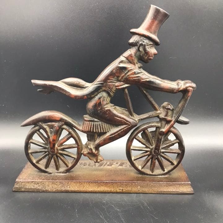 ナショナル自転車　鋳物製ディスプレイ 非売品　National Cycle