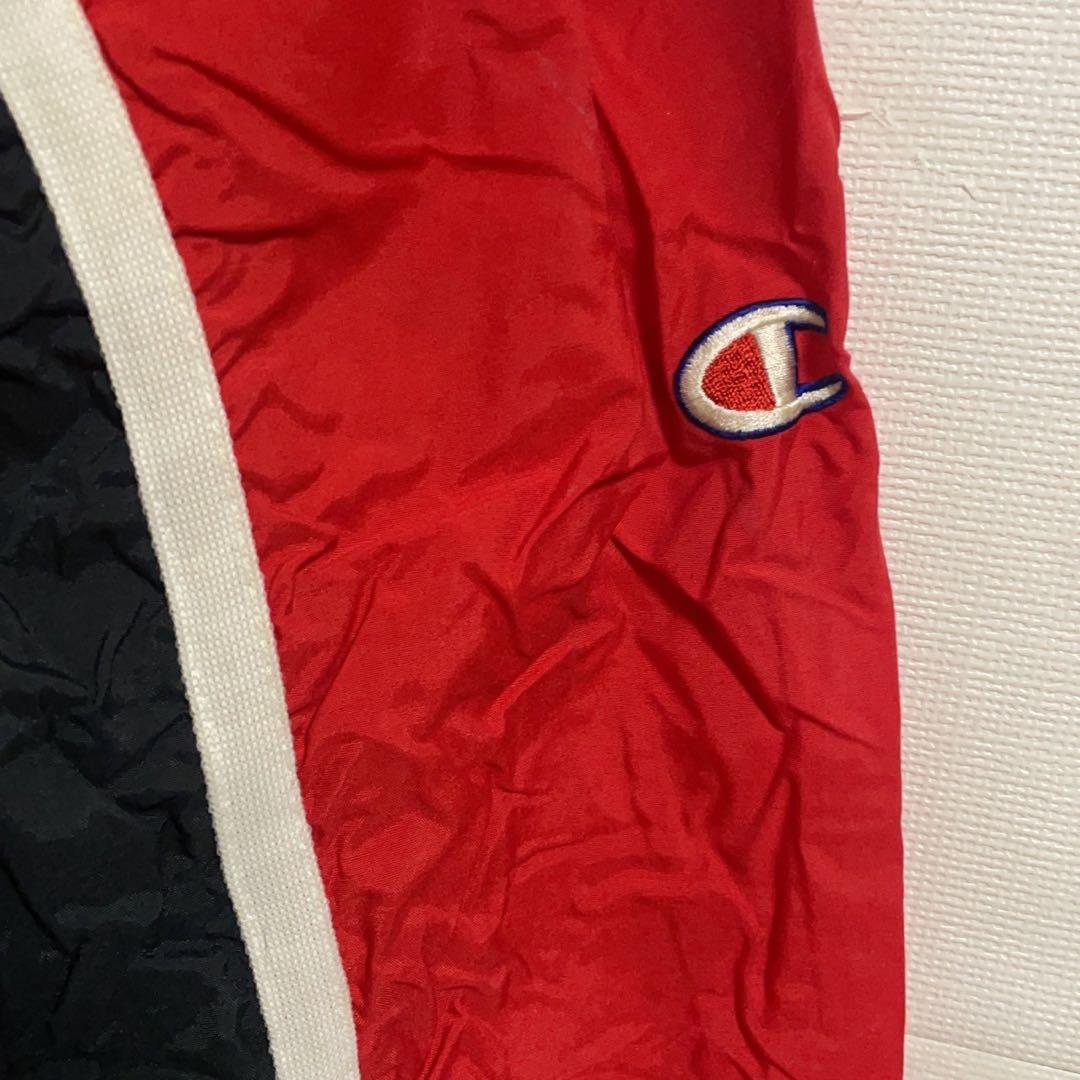 Y119【Champion】90's NBA シカゴ ブルズ ジャケット XXL