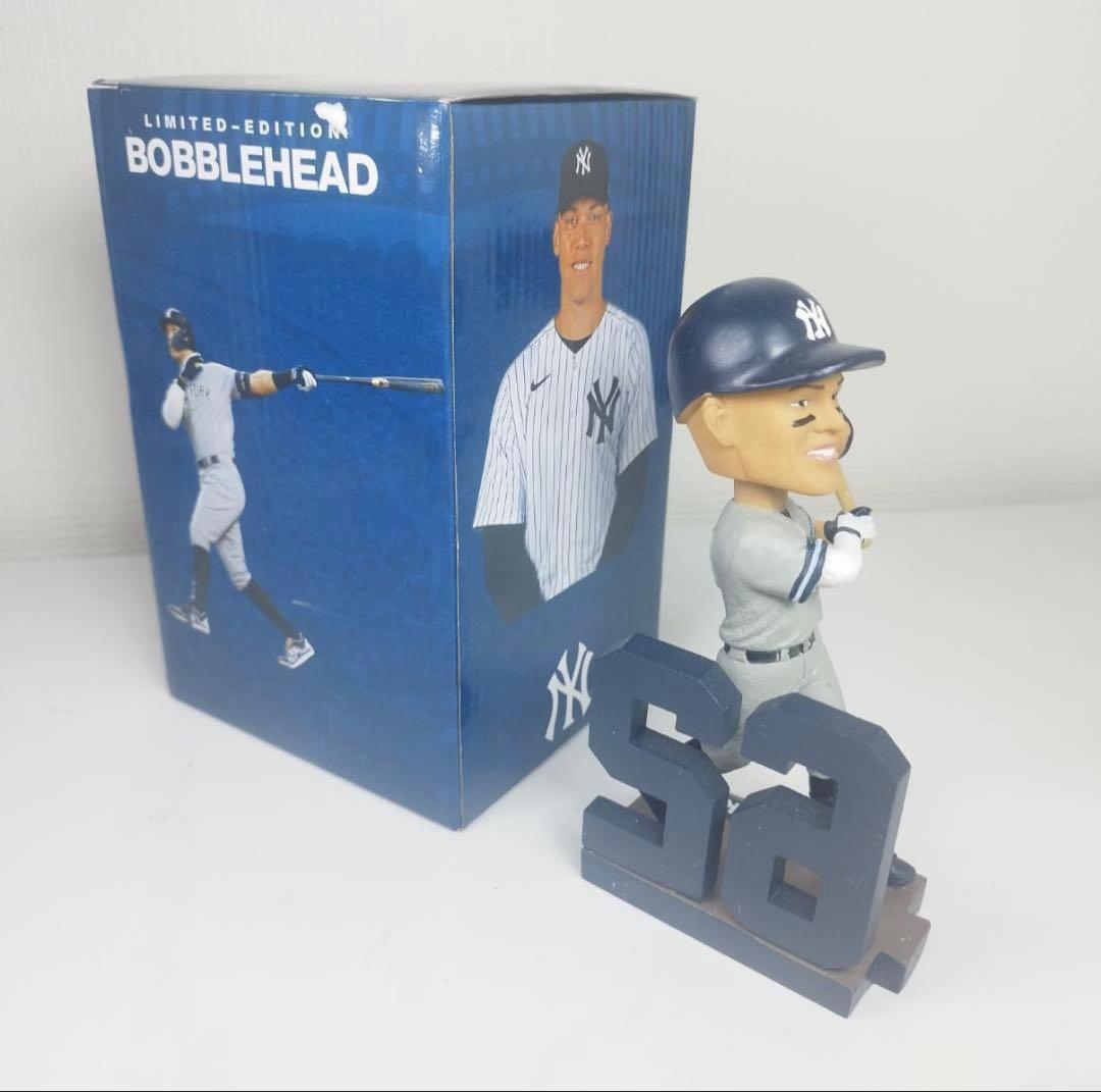 【美品】ヤンキース　アーロン・ジャッジ　ボブルヘッド62本塁打記念　球場配布品
