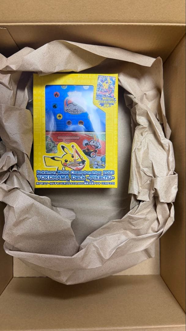 ポケモンカード WCS2023 横浜記念デッキ ピカチュウ