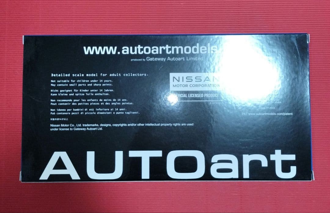 オートアート 1/18『スカイラインGT−R（R34）BBSホイール』