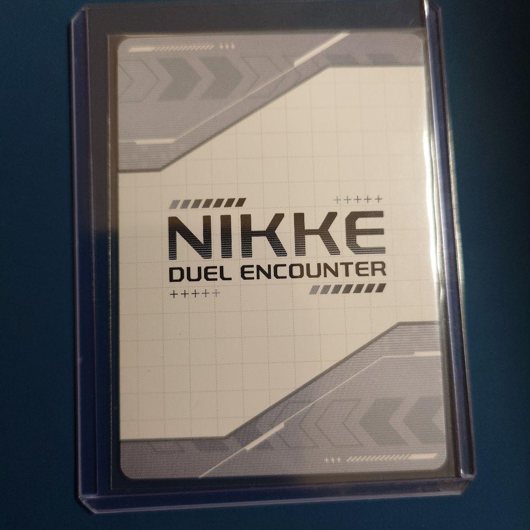 NIKKE DUEL ENCOUNTER　箔押しサインホロカード　ノワール