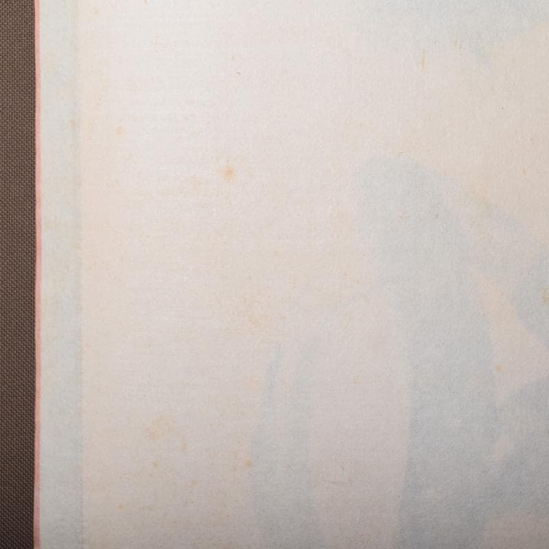 掛軸　前大徳　藤井誡堂筆　一行書　「春風生福寿」　共箱　C　8076A