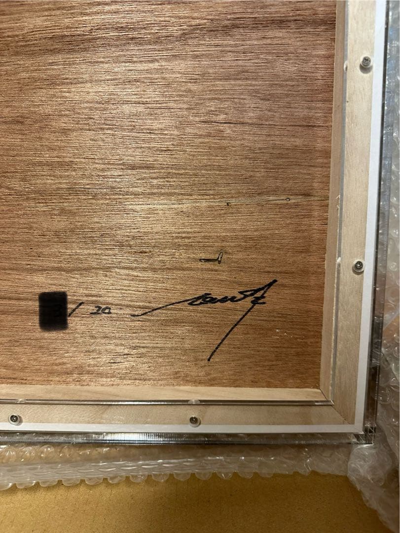 Tamimoon Tobacco 04 サイン入りアクリル・ガッシュイラスト