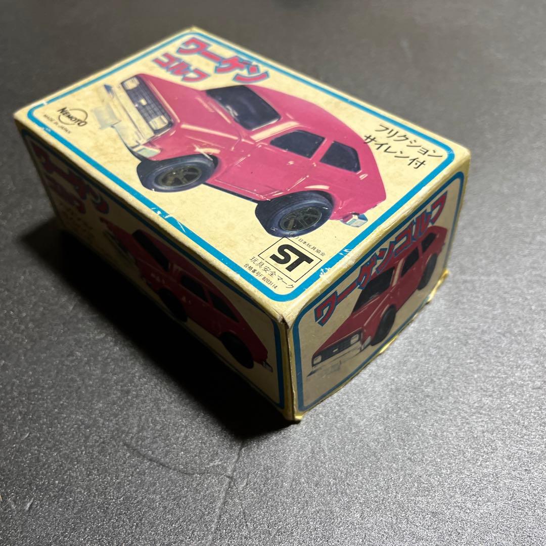 ブリキヴィンテージ　箱付‼︎美品‼︎ ネモト　ワーゲンゴルフ