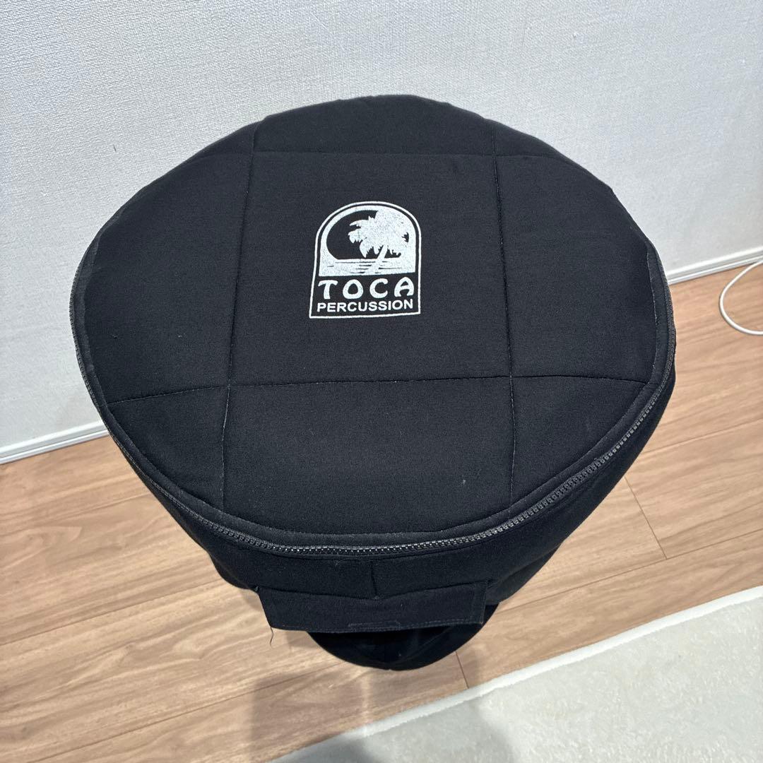 ジャンベ（Djembe）本皮／木胴 60×32cm ソフトケース付き