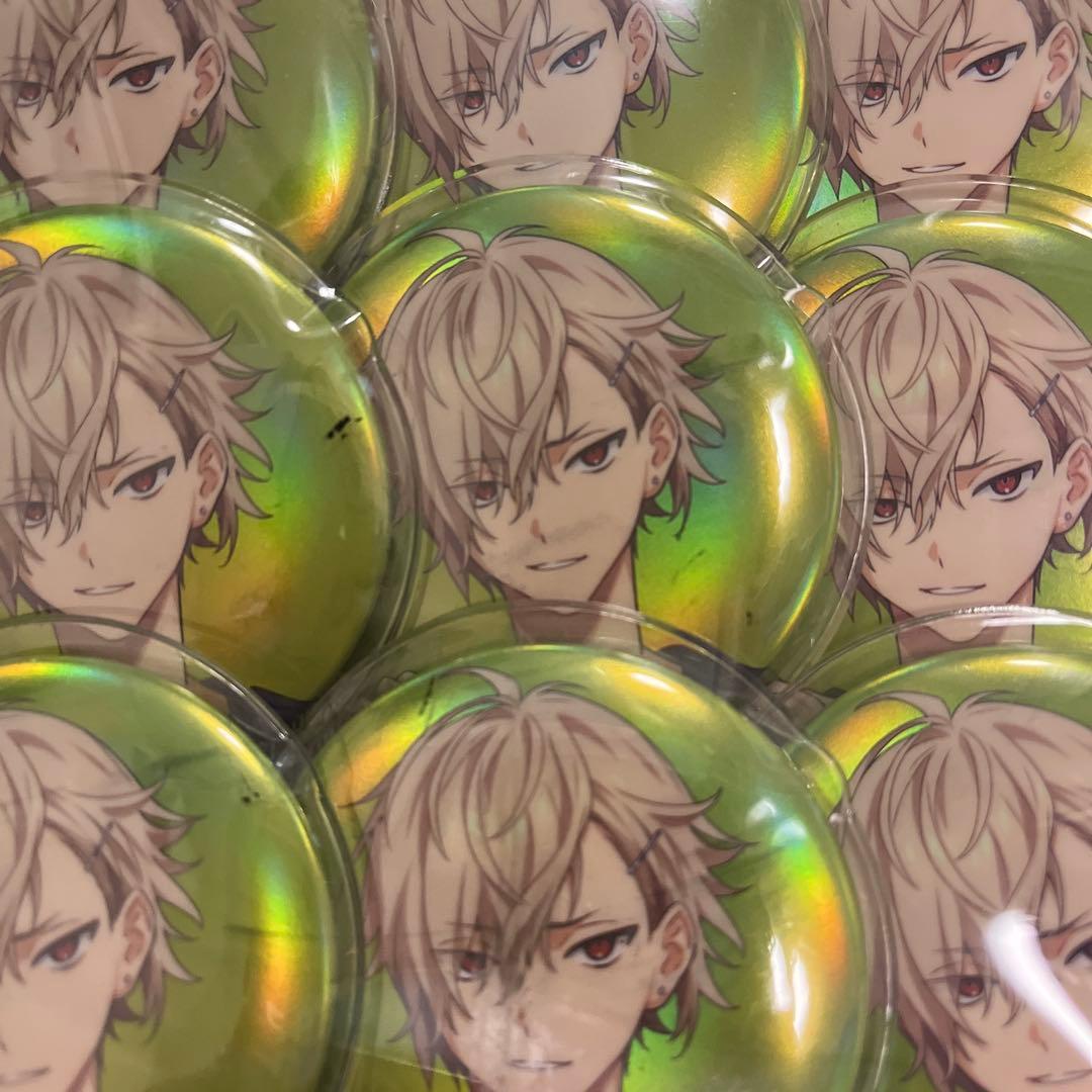 久楽間潮　缶バッジ　痛バ　18trip エイトリ