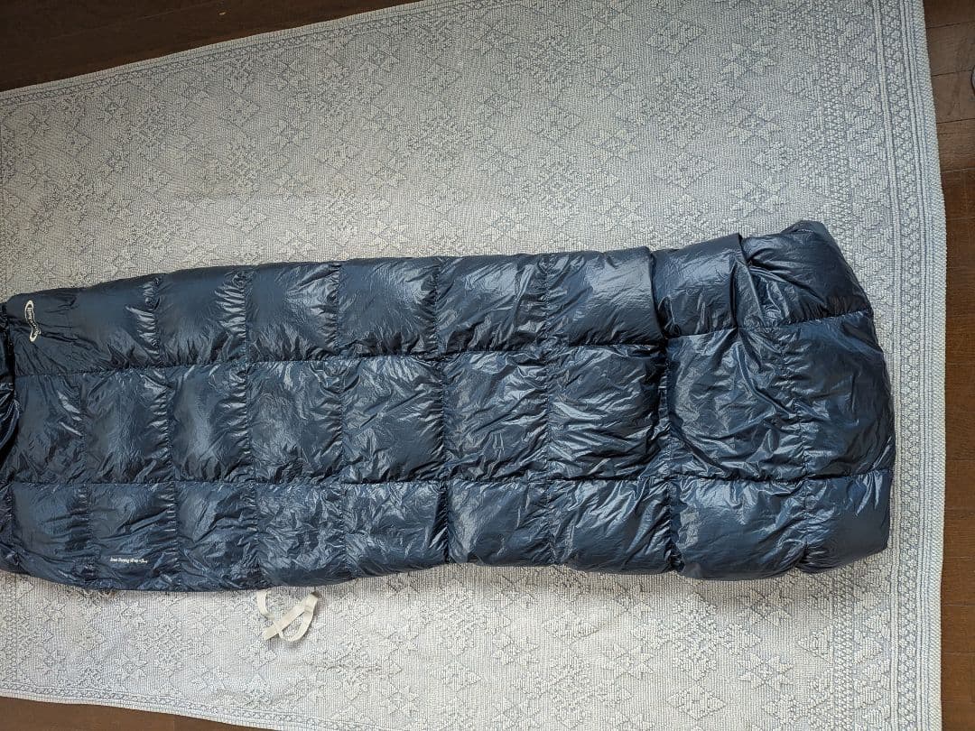 【美品】2023年製 モンベル EX800 ダウン スリーピングラップ ロング