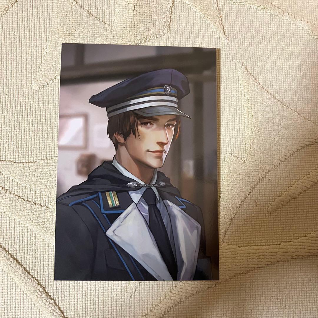 囚われのパルマ　特典　須田看守　ポストカード　カプコンカフェ