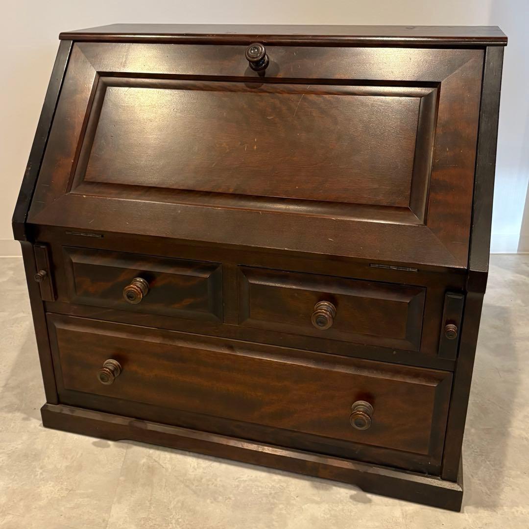 北海道民芸家具　デスク　化粧台