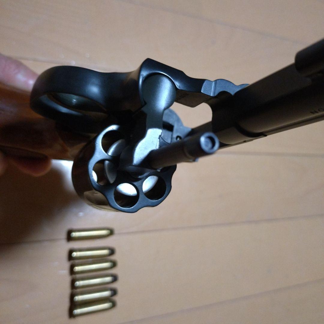 ハートフォード　モデルガンM15　ジャンク品 リボルバー 木製グリップ付き