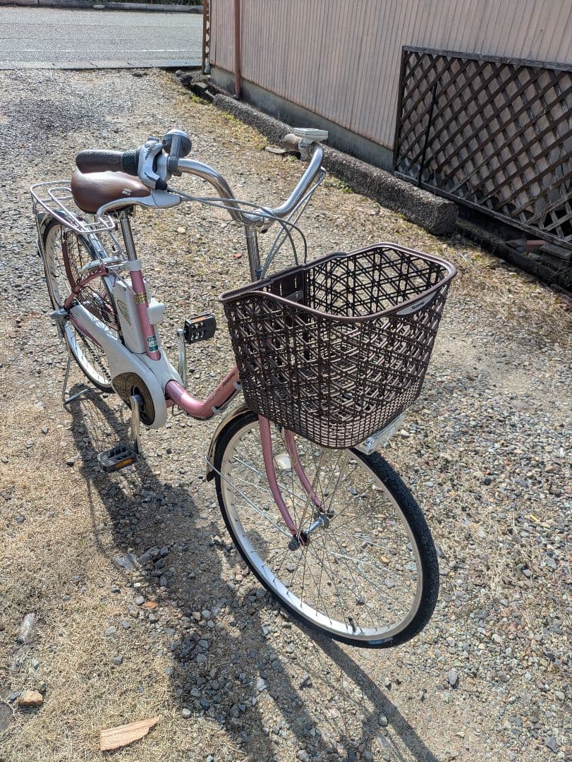 パナソニック電動アシスト自転車。 バッテリー５Ah 室内保管