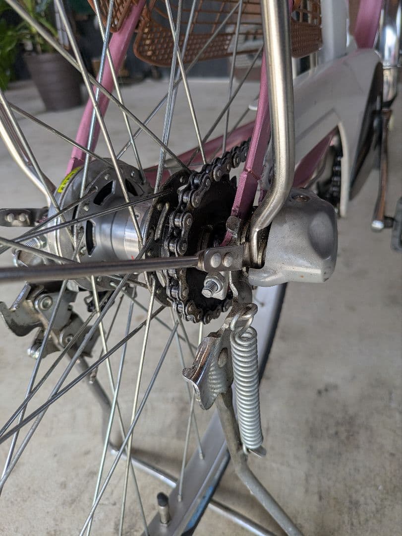 パナソニック電動アシスト自転車。 バッテリー５Ah 室内保管