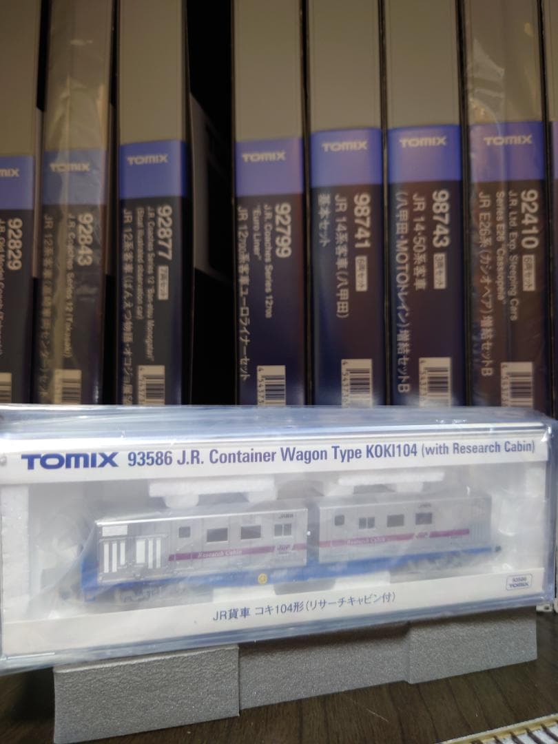 トミックス　93586 コキ104 リサーチキャビン