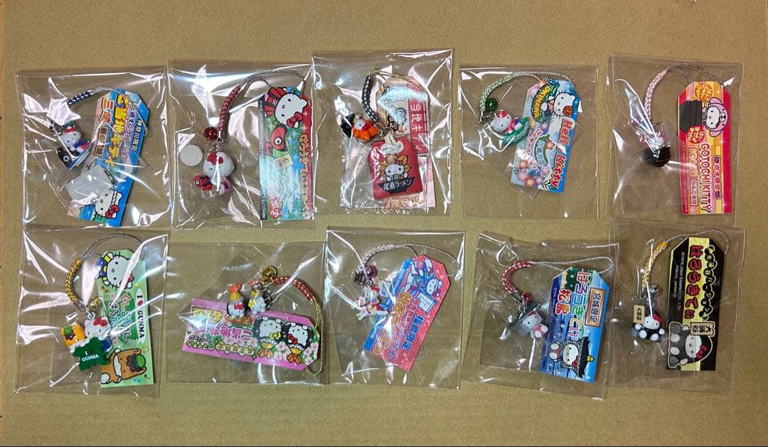 【レア】 ご当地キティ 根付け ファスナーマスコットその他 まとめ売り 131点