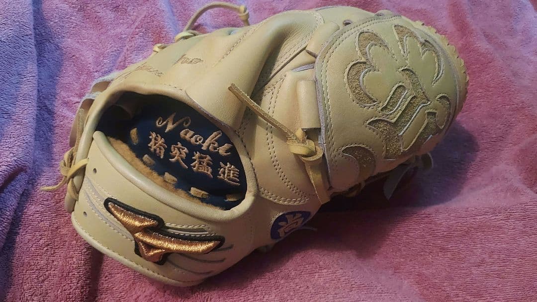 ミズプロ　軟式　投手用グローブ　大人用