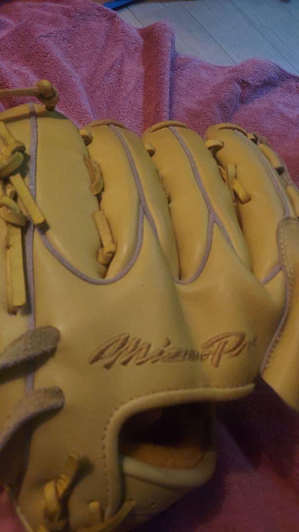 ミズプロ　軟式　投手用グローブ　大人用