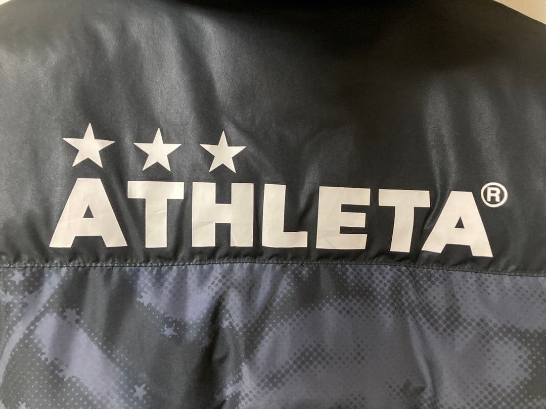 ATHLETA 140cm厚手ベンチコート（クリーニング済み）
