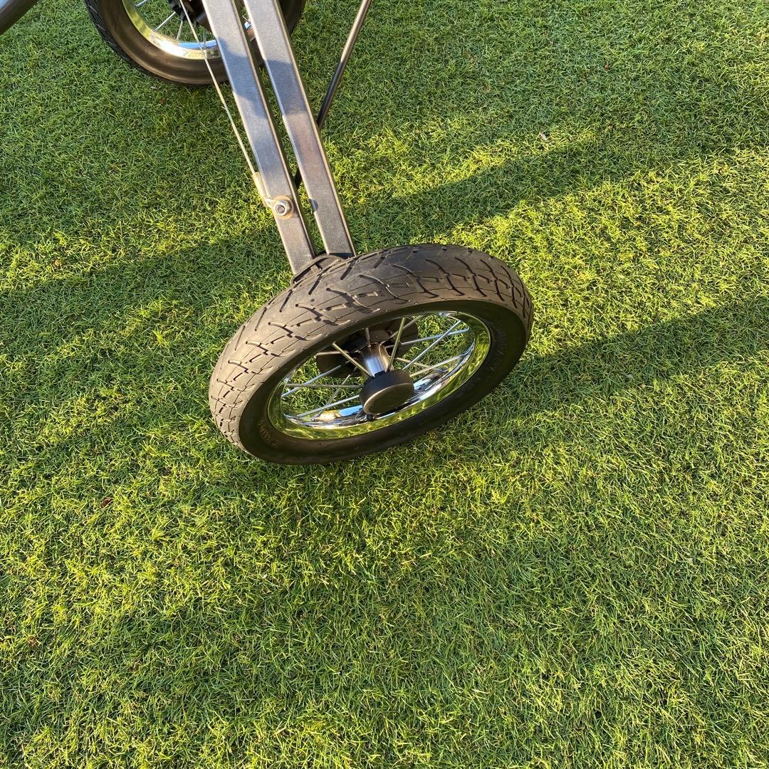 ゴルフカート ブラック 3輪 折りたたみ