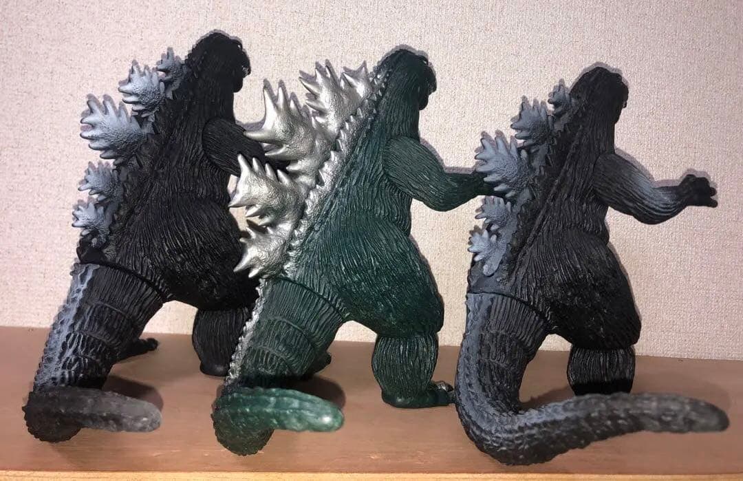 キンゴジフィギュア 3体セット★バンダイJAPAN ゴジラforever