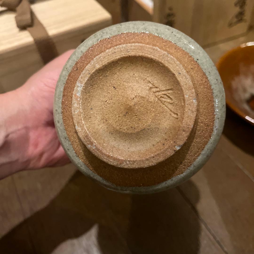 茶道具 3点セット 茶碗 火入れ 未使用品 大樋焼 唐津 織部