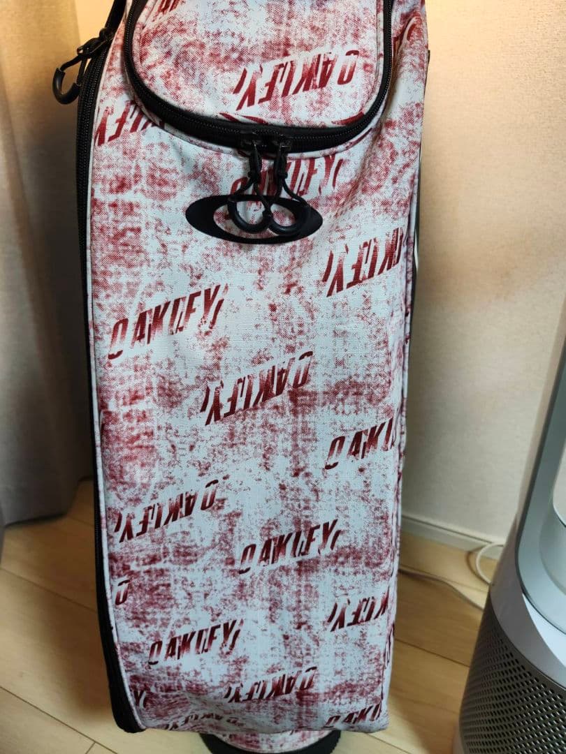 OAKLEY キャディバッグ レッドホワイト