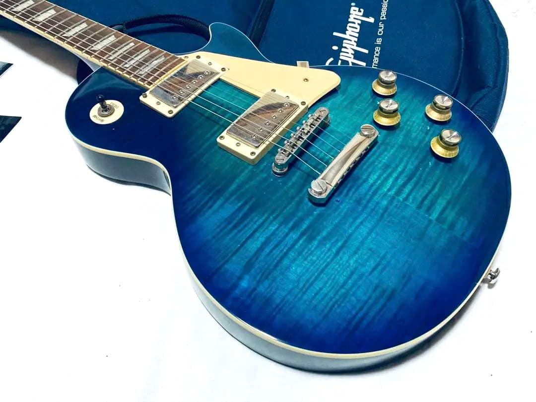 Epiphone Les Paul Standard Pro 超希少色 ブルー