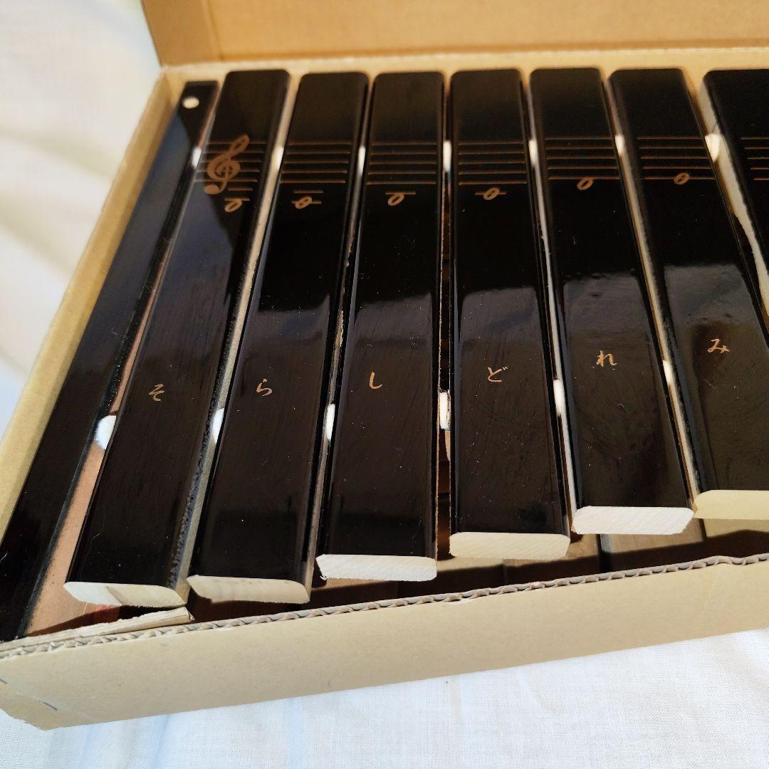 【新品同様】YAMAHA 卓上木琴 No.185 楽器 ヤマハ 木琴 30音