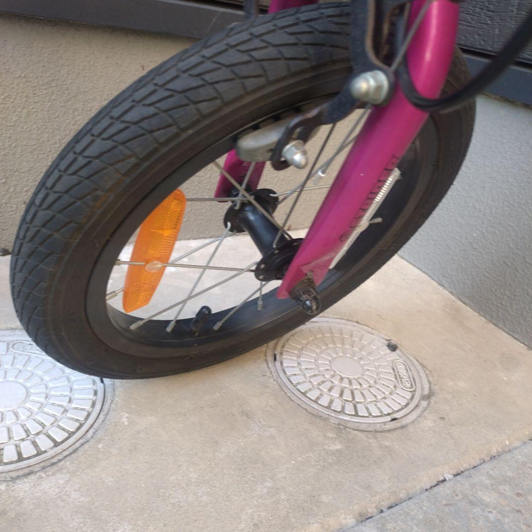 【大人気カラー】STRIDER 14x 子供用自転車　フューシャピンク