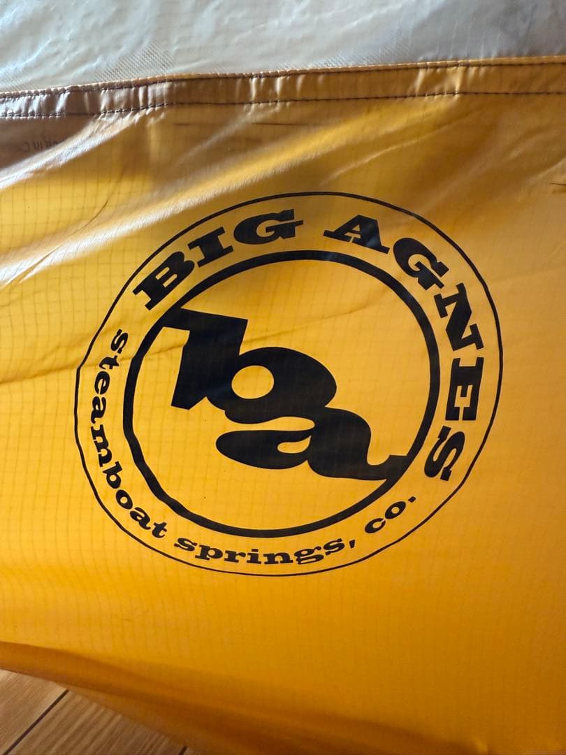 ビッグアグネスフライクリークUL3超軽量山岳テント/専用フットプリント付