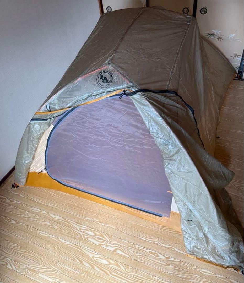 ビッグアグネスフライクリークUL3超軽量山岳テント/専用フットプリント付