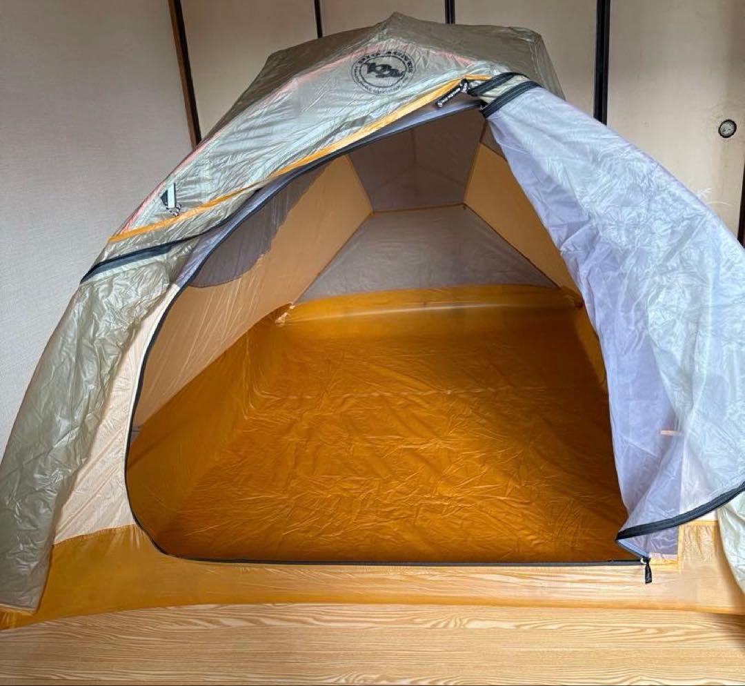 ビッグアグネスフライクリークUL3超軽量山岳テント/専用フットプリント付
