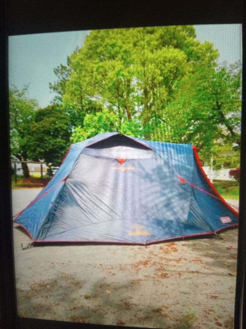 Coleman　タフワイドドームⅣ　限定カラー　マットセット＋キャノピー付きです