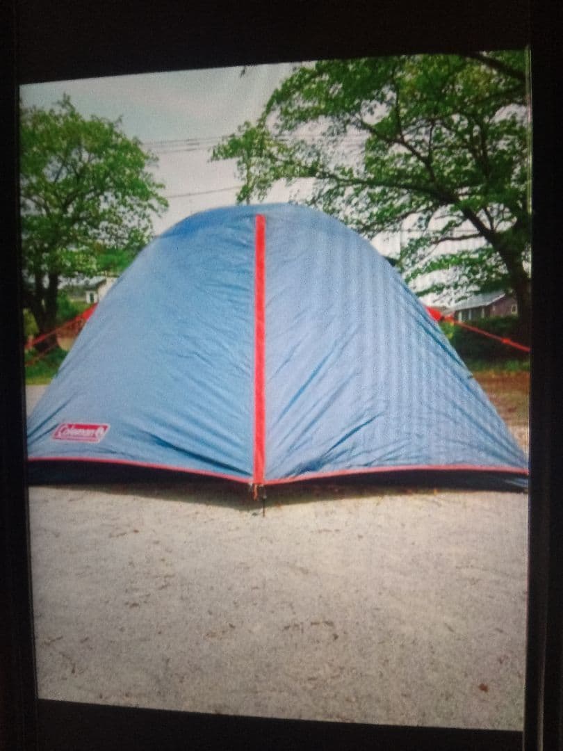 Coleman　タフワイドドームⅣ　限定カラー　マットセット＋キャノピー付きです