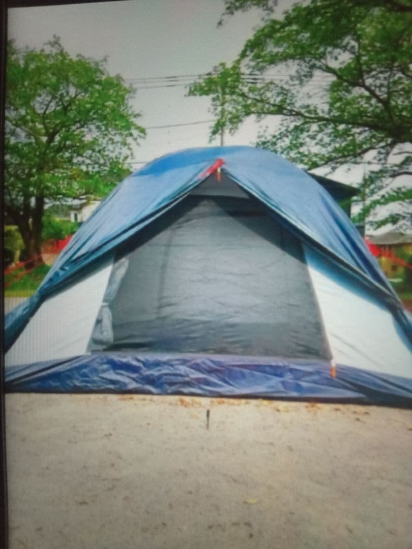 Coleman　タフワイドドームⅣ　限定カラー　マットセット＋キャノピー付きです