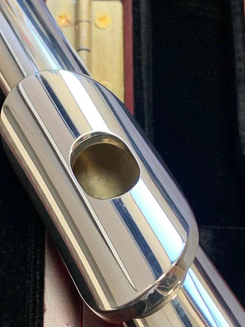 YAMAHA フルート 頭部管 洋銀製 銀メッキ仕上げ 現状品