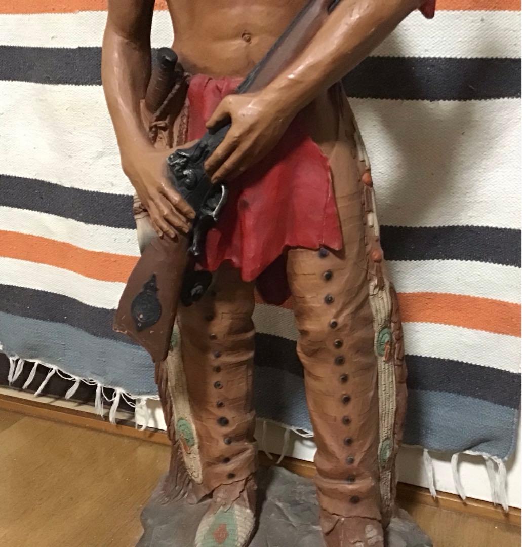 ネイティブアメリカン インディアン像