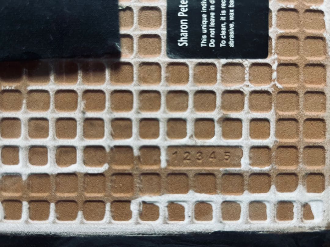 タイル絵画 魔女と妖精 2点セット(19.7✖️19.7cm)