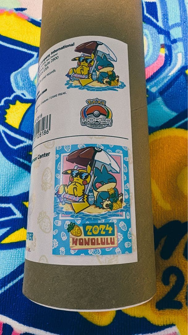 ポケモン　WCS2024 ポスター