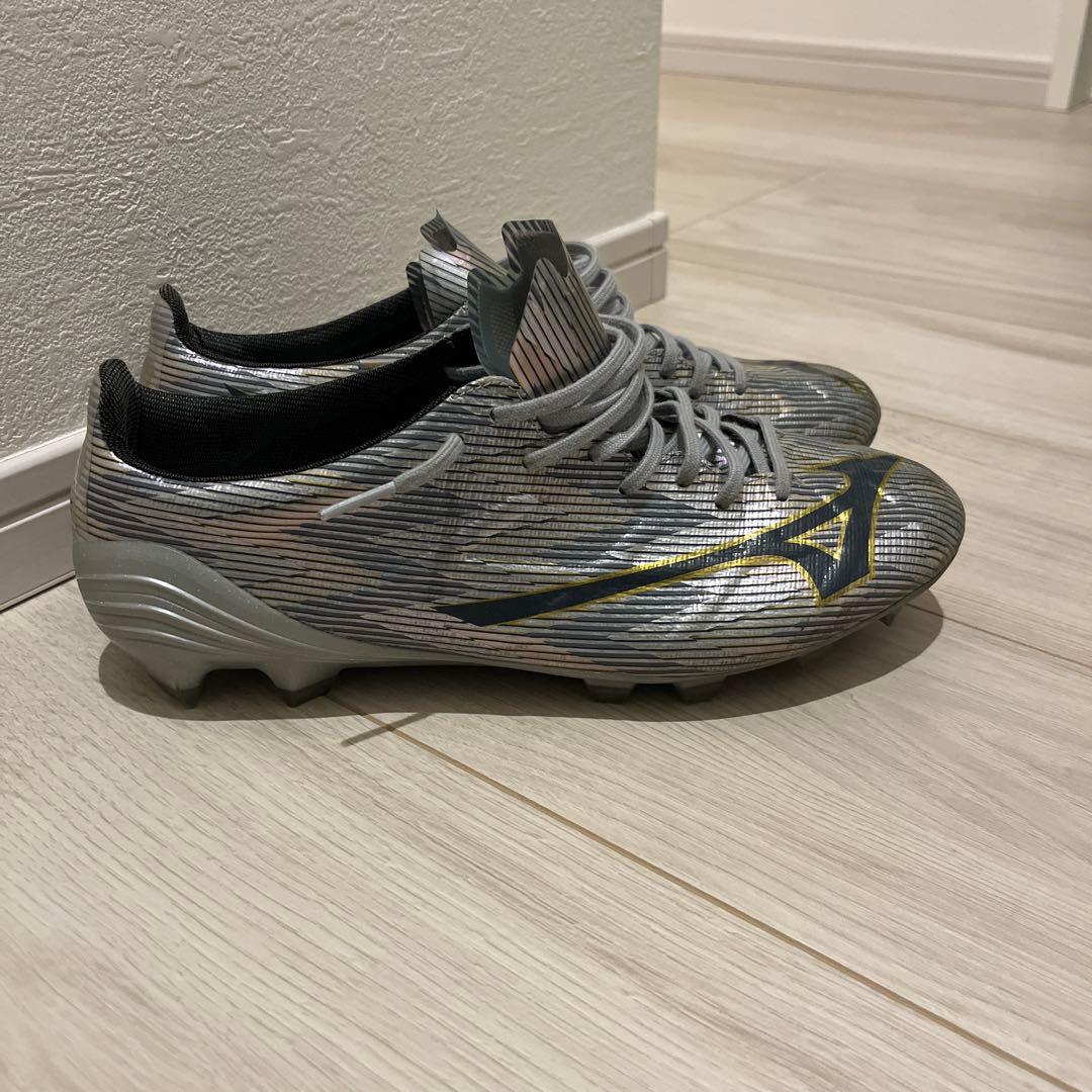 ミズノ　アルファ　JAPAN　シルバー/グレー　美品