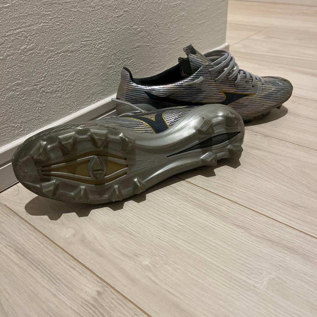 ミズノ　アルファ　JAPAN　シルバー/グレー　美品