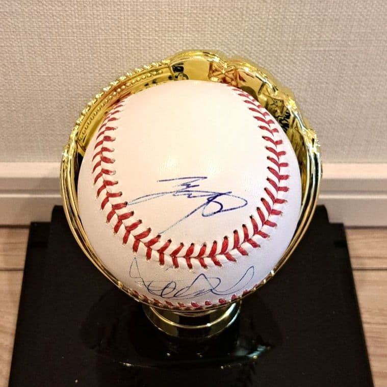 祝！殿堂入り☆大谷翔平&イチローMLB・FANATICS公認ダブルサイン