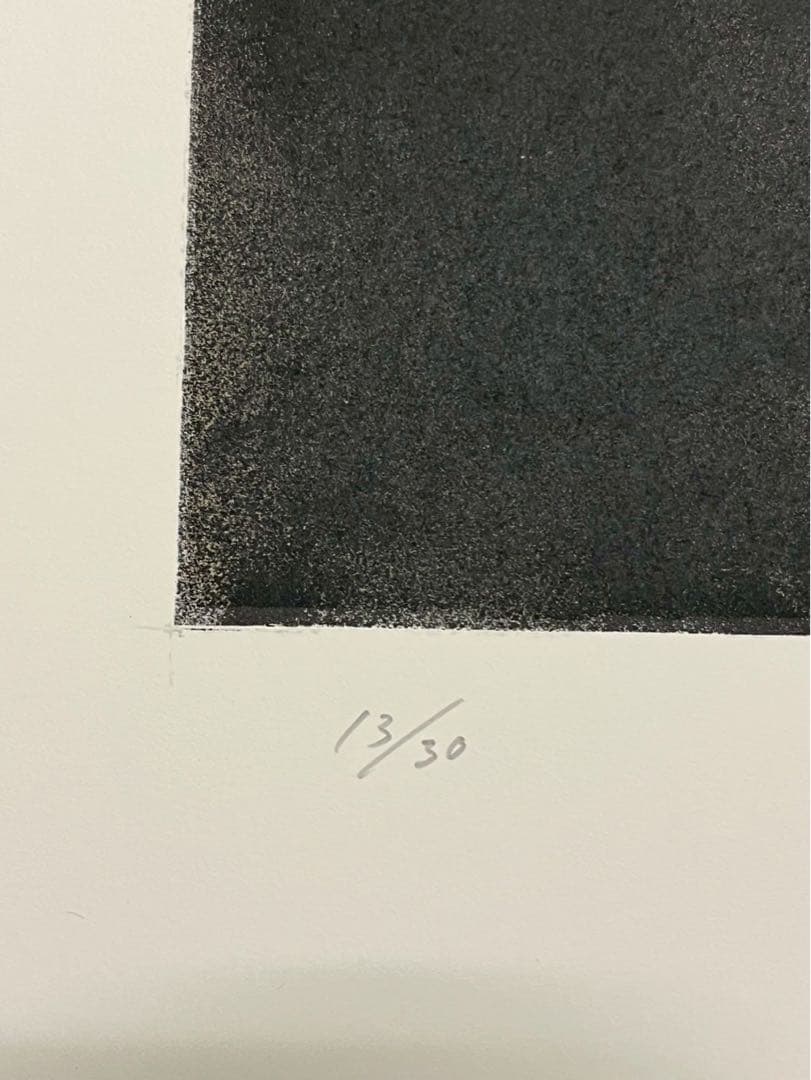 舟越桂 夜が話しかける 1993年 リトグラフ 直筆サイン