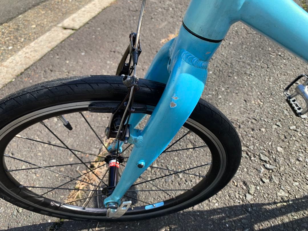 【即乘】送料無料 KhodaaBloomミニベロ RAIL小径車クロスバイク9速