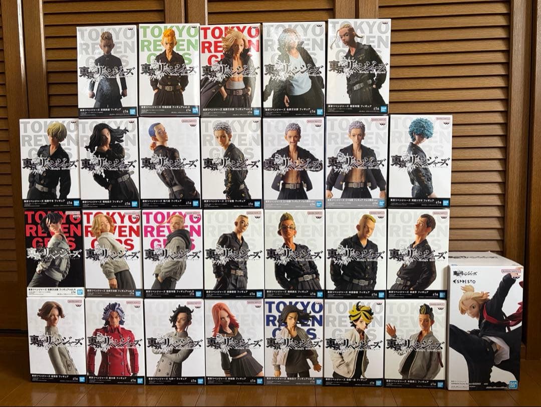 【開封済】東京リベンジャーズ プライズフィギュア 27点セット